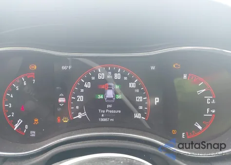 2015 Dodge Durango Sxt из США, поврежденный, VIN 1C4RDHAG4FC147287